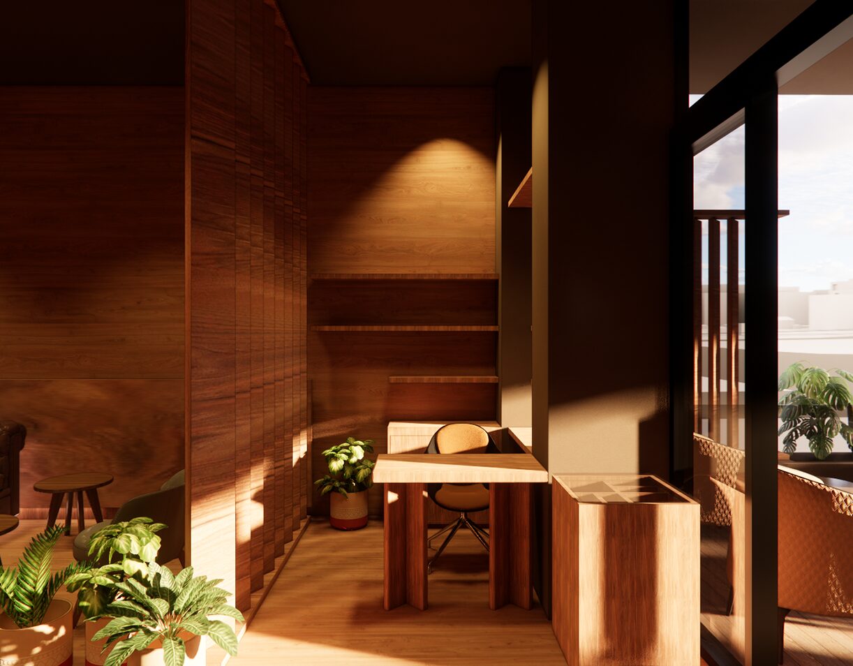 The nook at Casa Turrent, Polanco